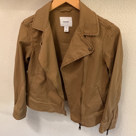Old Navy cotton Moto style jacket. Size S - Picture 4 of 4